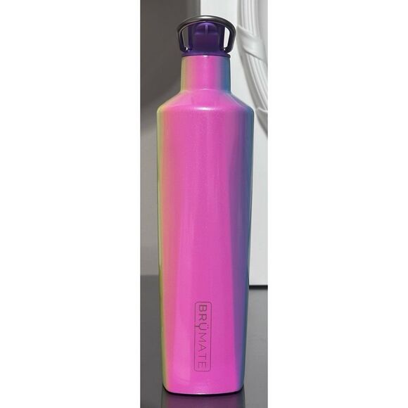BruMate 25oz REHYDRATION BOTTLE, GLITTER RAINBOW - Picture 4 of 7